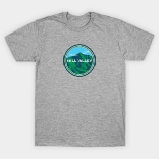 Mill Valley California with Mt. Tamalpais all in circle T-Shirt